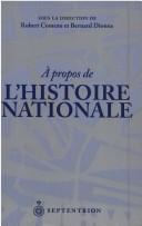 Cover of: À propos de l'histoire nationale