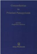 Concordantiae in Prisciani Panegyricum = by Guglielmo Ballaira