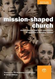 Mission-Shaped Church by Rowan Williams