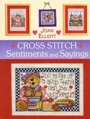 Cover of: Cross Stitch: Sentiments and Sayings (Cross Stitch (David & Charles))