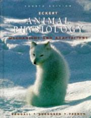Cover of: Eckert animal physiology