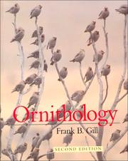 Ornithology by Frank B. Gill