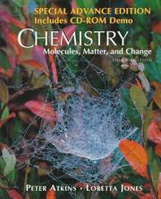 Cover of: Chemistry: molecules, matter & change.