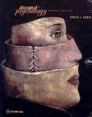 Cover of: Abnormal Psychology & CD-Rom