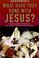 Cover of: What Have They Done with Jesus?
