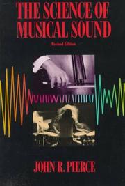 Cover of: The science of musical sound