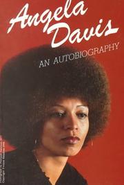 Cover of: Angela Davis--an autobiography.