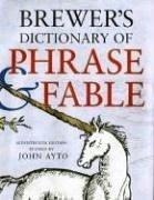 Cover of: Brewer's Dictionary of Phrase and Fable, Seventeenth Edition (Brewer's Dictionary of Phrase and Fable)
