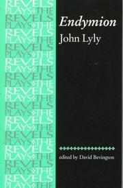 Cover of: Endymion (The Revels Plays)