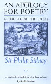 An apology for poetry, or, The defence of poesy