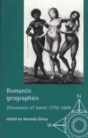 Romantic geographies : discourses of travel, 1775-1844