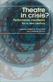 Theatre in crisis? : performance manifestos for a new century