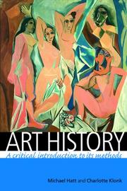 Art history : a critical introduction to its methods