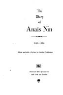 Cover of: The Diary of Anais Nin, Volume Seven, 1966-1974