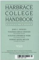 Cover of: Harbrace college handbook