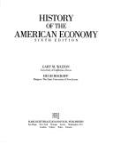 Cover of: Walton History of the American Economy 6e