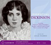 Cover of: Essential Dickinson CD by Emily Dickinson