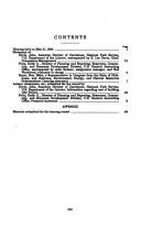 Cover of: Management of concessions services at national parks | United States