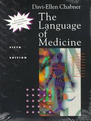 The Language of Medicine by Davi-Ellen Chabner