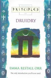 Cover of: Thorson's principles of druidry