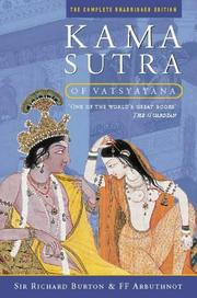 The kama sutra of Vatsyayana