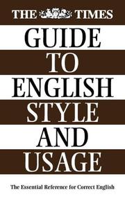 The Times guide to English style and usage