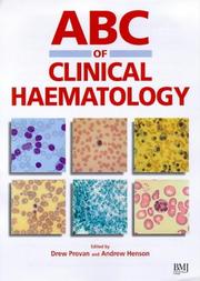 Cover of: ABC of Clinical Haematology (ABC) by Andrew Provan, Henson