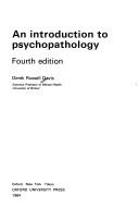 An introduction to psychopathology