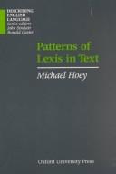 Patterns of Lexis in Text (Describing English Language Series) by Michael Hoey