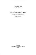 Cover of: The lords of limit by Hill, Geoffrey.