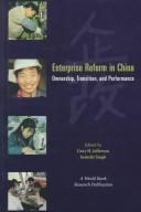 Enterprise reform in China : ownership, transition, and performance