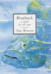 Cover of: Blueback - A Fable For All Ages