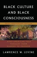 Cover of: Black Culture and Black Consciousness by Lawrence W. Levine