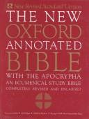 Cover of: The New Oxford Annotated Bible with the Apocrypha, New Revised Standard Version