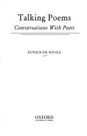 Cover of: Talking Poems: Conversations with Poets