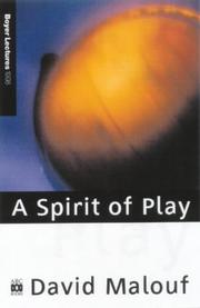 Cover of: A spirit of play: the making of Australian consciousness