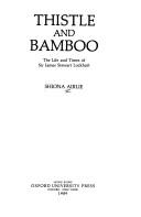 Cover of: Thistle and bamboo by Shiona Airlie