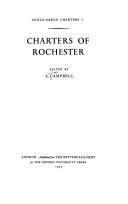 Charters of Rochester