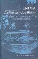 Cover of: India, an archaeological history: palaeolithic beginnings to early historic foundations