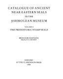 Catalogue of ancient Near Eastern seals in the Ashmolean Museum