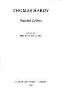 Thomas Hardy : selected letters