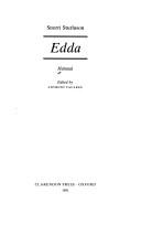 Cover of: Edda. by Snorri Sturluson ; edited by Anthony Faulkes.