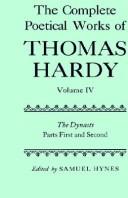 The complete poetical works of Thomas Hardy. Vol.1