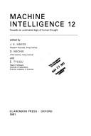 Machine intelligence. 12, Towards an automated logic of human thought