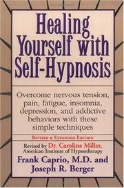 Cover of: Healing yourself with self-hypnosis