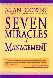 Cover of: Seven miracles of management