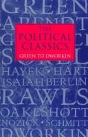 The political classics : Green to Dworkin