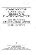 Cover of: Communicative competence by Sandra J. Savignon