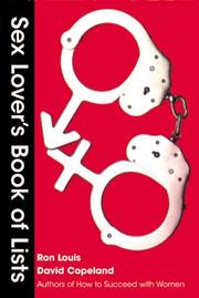 Cover of: Sex Lover's Book of Lists