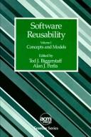 Software Reusability by Ted J. Biggerstaff